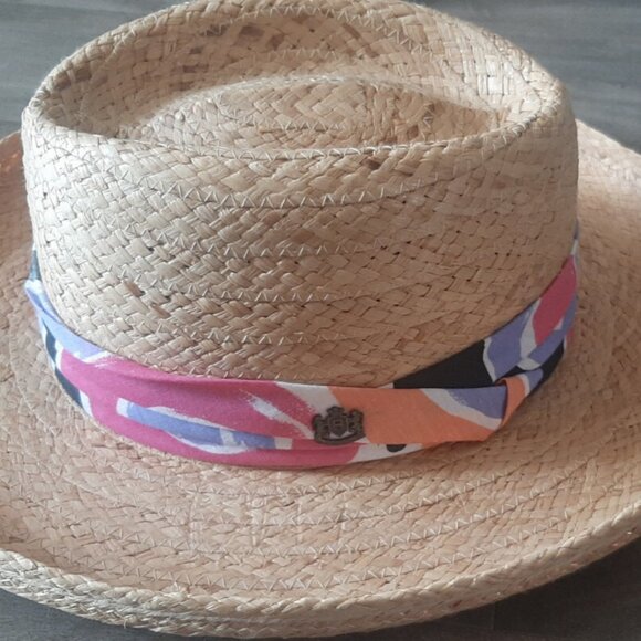 Biltmore Raffia Leisure Natural Hat Medium - Picture 5 of 6